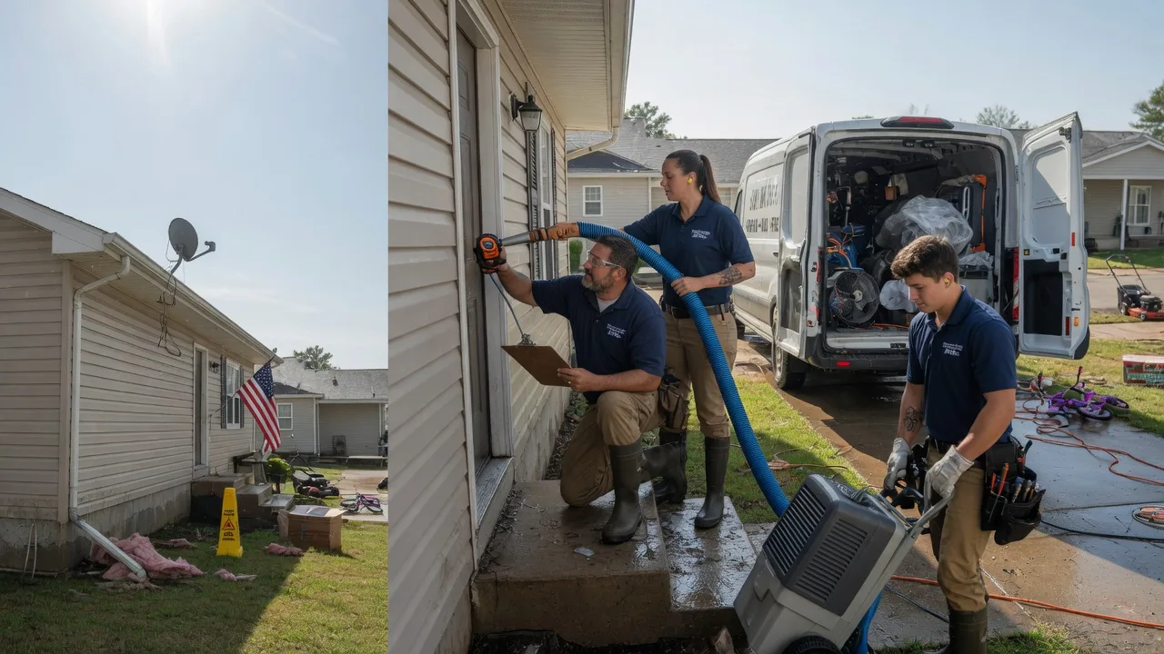 Ceiling Water Damage Restoration in Cotton Plant, AR near me